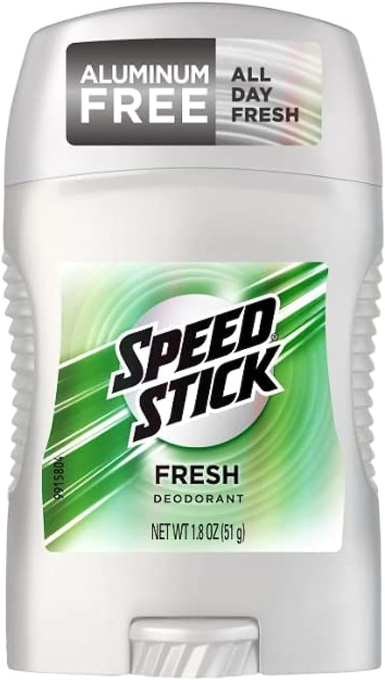 Speed Stick active fresh deodorant front view packaging