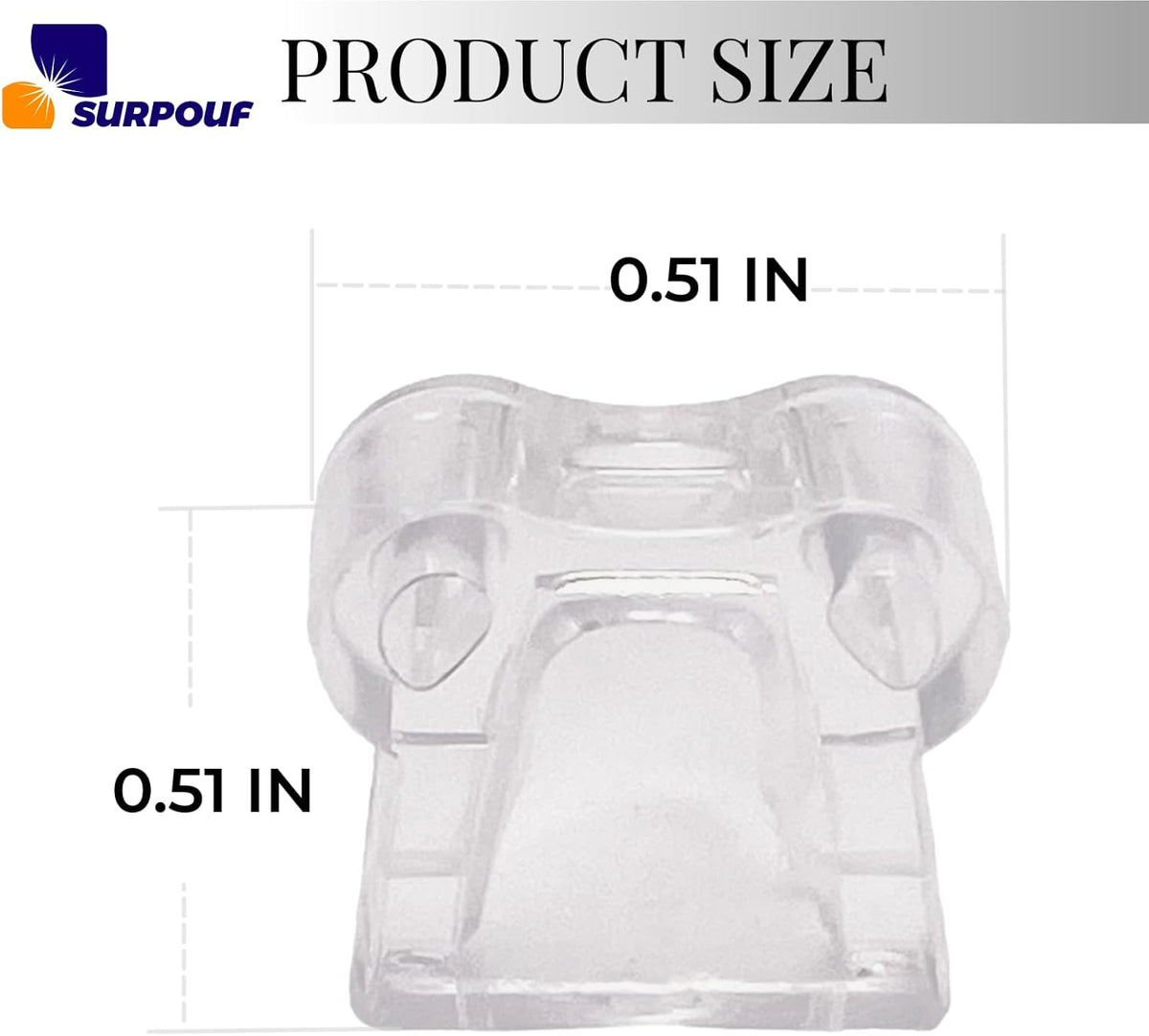 Surpouf replacement tip pack packaging angle