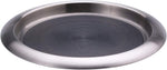 Service Ideas stainless steel restaurant tray angled perspective