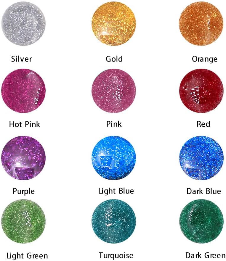 Mont Marte glitter paint bottle close up detail