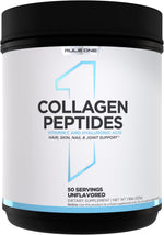 Rule 1 Collagen Peptides front view container bottle