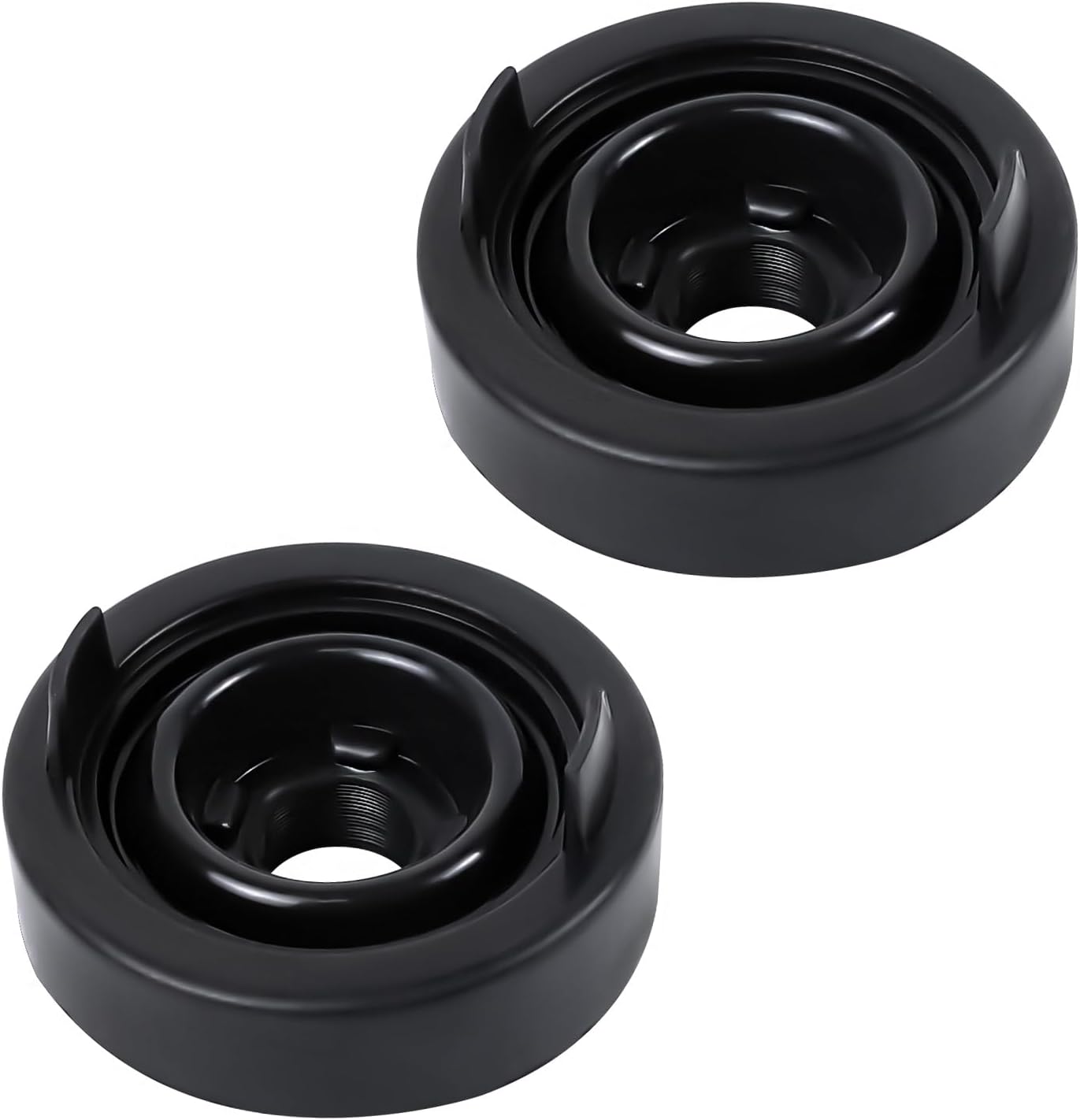 Hbxdeco 2 pieces H4 car headlight rubber dust cover front view