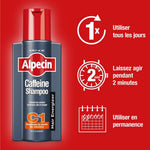 Alpecin anti hair thinning shampoo texture sample