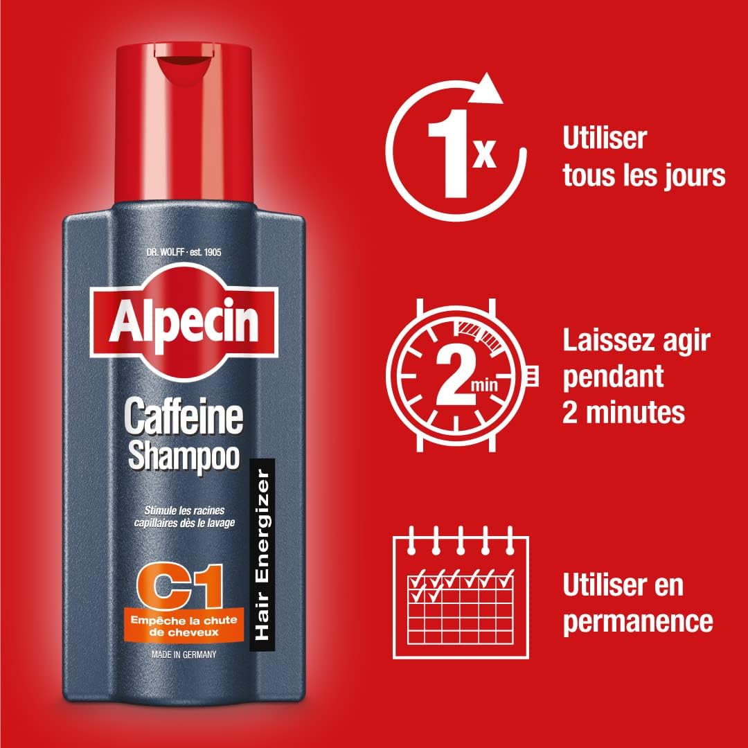 Alpecin anti hair thinning shampoo texture sample