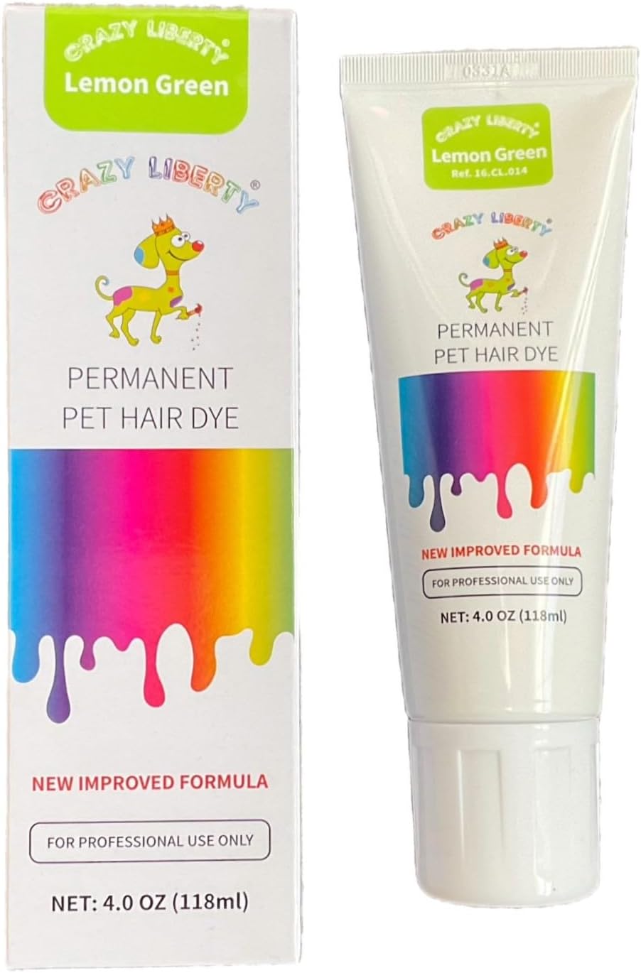 Crazy Liberty Permanent Pet Hair Dye for Dogs and Horses (Pink) - Professional Grooming Color Gel, for Creative Groomers, 4 Fl Oz - Image 12