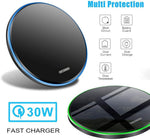 sccvee wireless charger pad Type-C cable connection