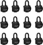 Cincinno 40mm weatherproof laminated steel padlock front view