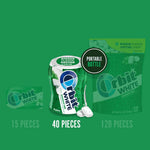Orbit White Spearmint Sugar Free Chewing Gum nutrition facts and ingredients label