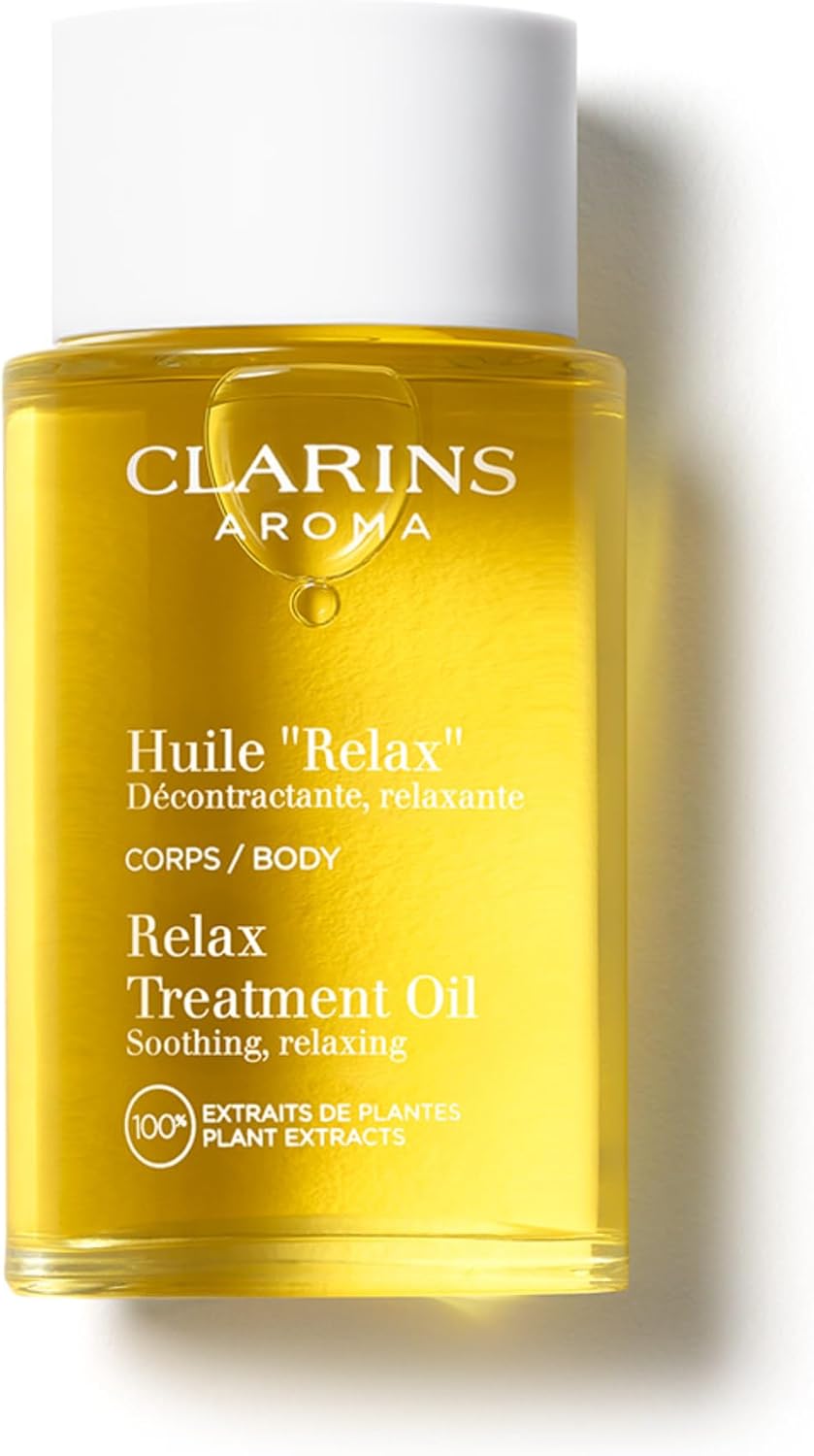 Clarins Relax Body Treatment Oil front view bottle