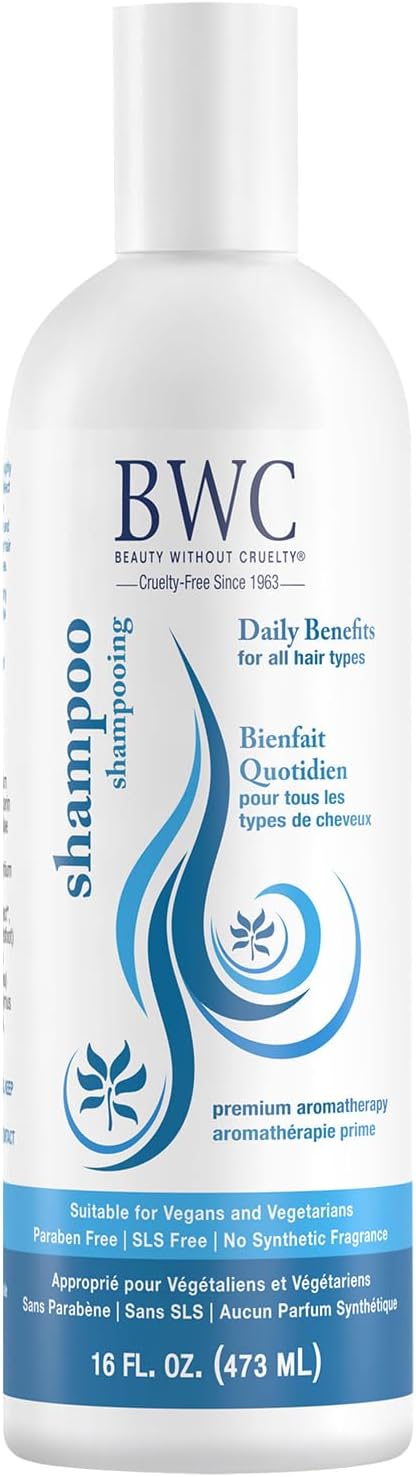 Beauty Without Cruelty Cosmetics Beauty Without Cruelty Shampoo, Daily Benefits 16Fl Oz - Image 1