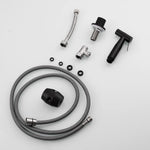 Ciencia black sink sprayer one touch lever