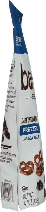 Barkthins 4.7 ounce bag of chocolate pretzels