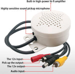 Vanxse two way audio mic connected to DVR system