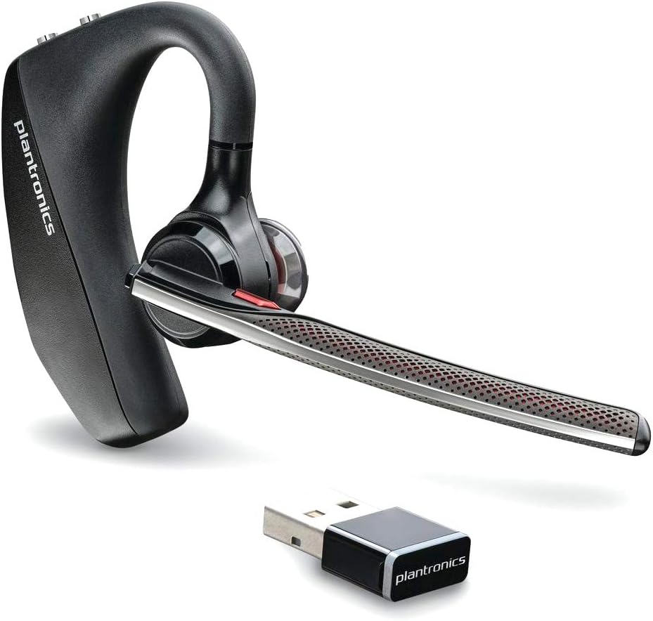 PLT Plantronics Voyager 5200 UC front view wireless headset