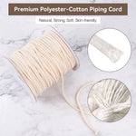 Braided cording for sewing pillows and cushions