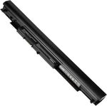 Tree.NB replacement laptop battery front view showing sleek black exterior casing.