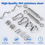 Hannger hardware kit metal thimbles and sleeves