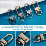 Durable metal alloy material detail for DIY bag hardware