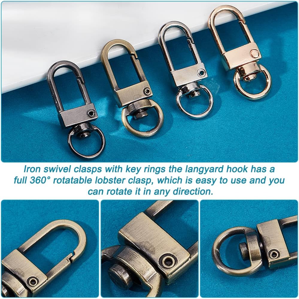 Durable metal alloy material detail for DIY bag hardware