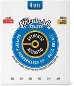 Martin Authentic Acoustic Guitar Strings, Superior Performance Bluegrass 12-56, 80/20 Bronze - Image 14
