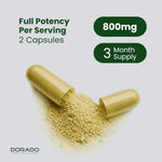 USA made moringa supplement bottle in lifestyle setting