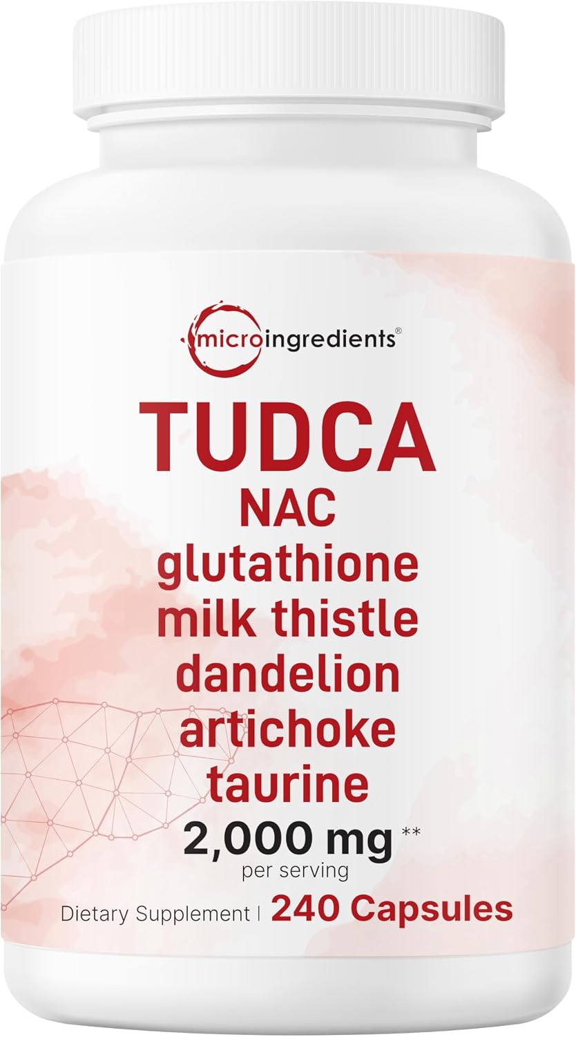 Micro Ingredients TUDCA Bile Salts front view supplement bottle