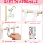 Qunclay 2 pack hair bow holder full set layout