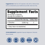 Dorado Nutrition L-Citrulline supplement 90 servings bottle