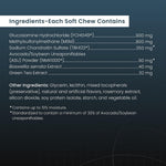 Healthy joint and connective tissue daily chewable supplement for pets