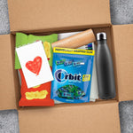 Orbit mint variety pack chewing gum bag on office desk