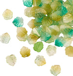 LiQunSweet 100 Pcs Glass Crystal Charms Glitter Mini Plant Leaf Charm for Jewelry Making DIY Accessories - Image 14