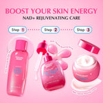 Eqqualberry skincare packaging box and set components