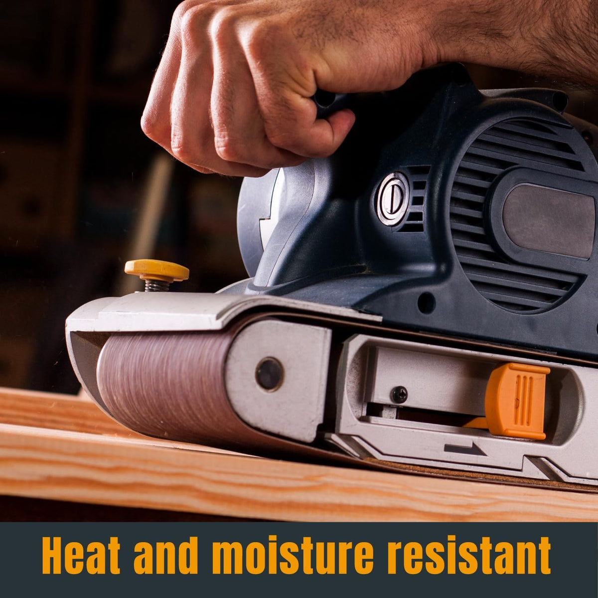 Heavy duty cloth backing detail