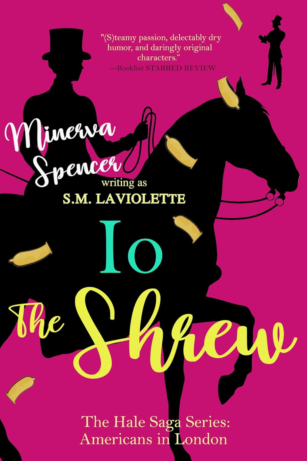 Minerva Spencer and S M LaViolette Io The Shrew book cover front view