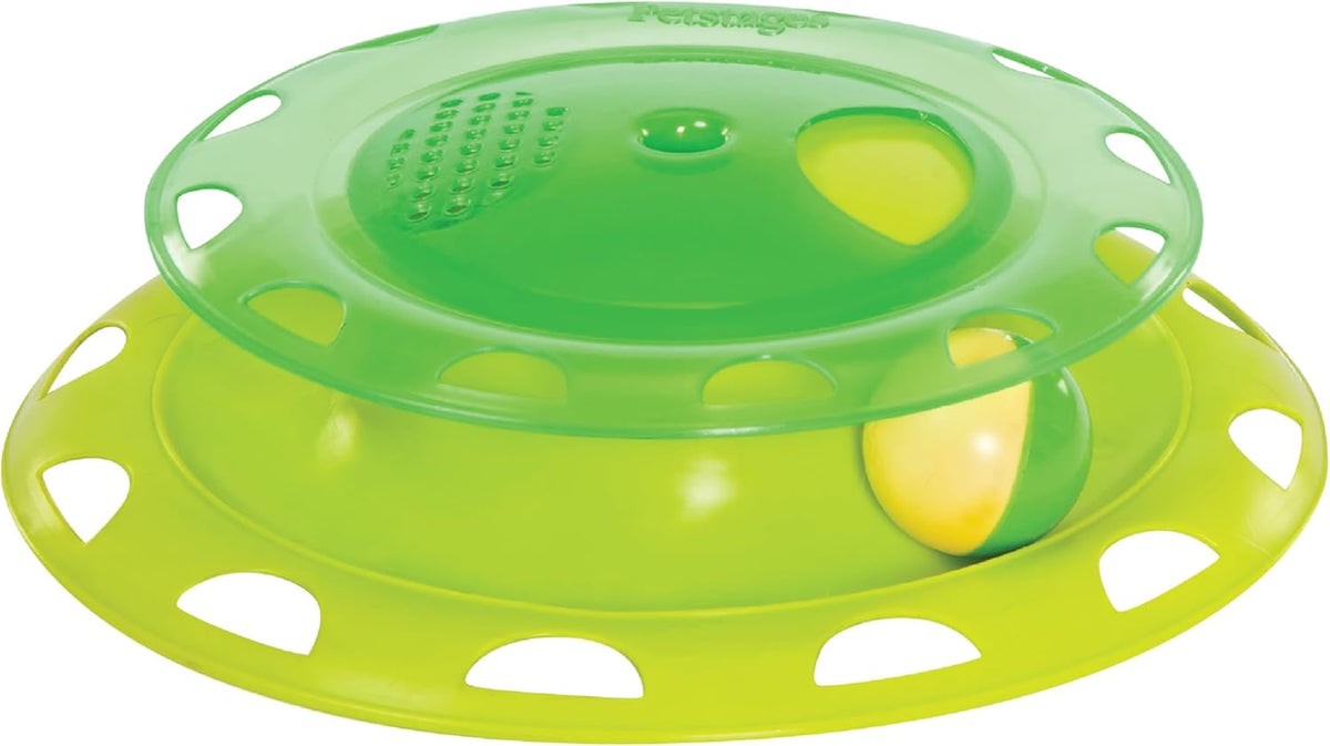 Catstages Catnip Chaser Track front view interactive cat toy