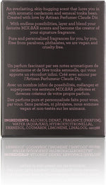 MIX:BAR Cloud Musk eau de parfum label details