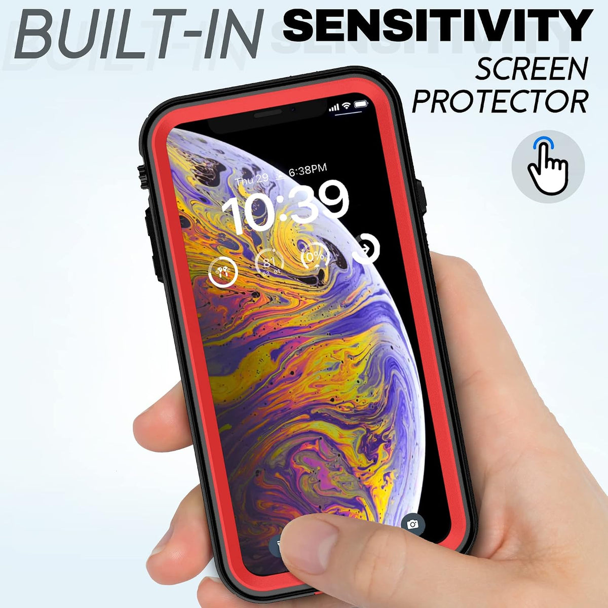 Beastek protective case port and button accessibility