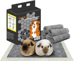 Guinea Pig Bedding, Disposable Guinea Pig Cage Liners, Charcoal Odor Controlling Absorbent Waterproof Pee Pads for Rabbits, Hamster and Other Small Animals. 18''x24'',24 Count - Image 11