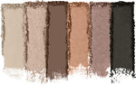 Compact luxury-grade Milani cosmetics eyeshadow palette designed for seamless blending and intense color payoff.