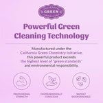 Allergen free cat litter box spray for fresh home environment back label