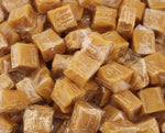 Baking setup with Fusion Sweets caramel cubes ready to be melted for desserts