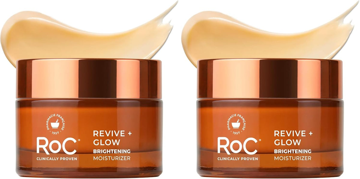 RoC Multi Correxion Revive + Glow 10% Vitamin C Moisturizer for Face, Anti-Aging Gel Cream, Instant Glow, Hypo-Allegenic, Oil-Free, 1.7 Ounces (Packaging May Vary - Image 9