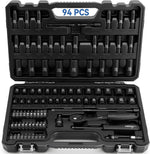 DISEN 19 Pcs 1/2" SAE Impact Socket Set | Deep Sockets 3/8"- 1-1/2", 6-Point Cr-V & Alloy Steel, 1/2 Inches Drive, Rugged Construction, Enhanced Storage Case - Image 10