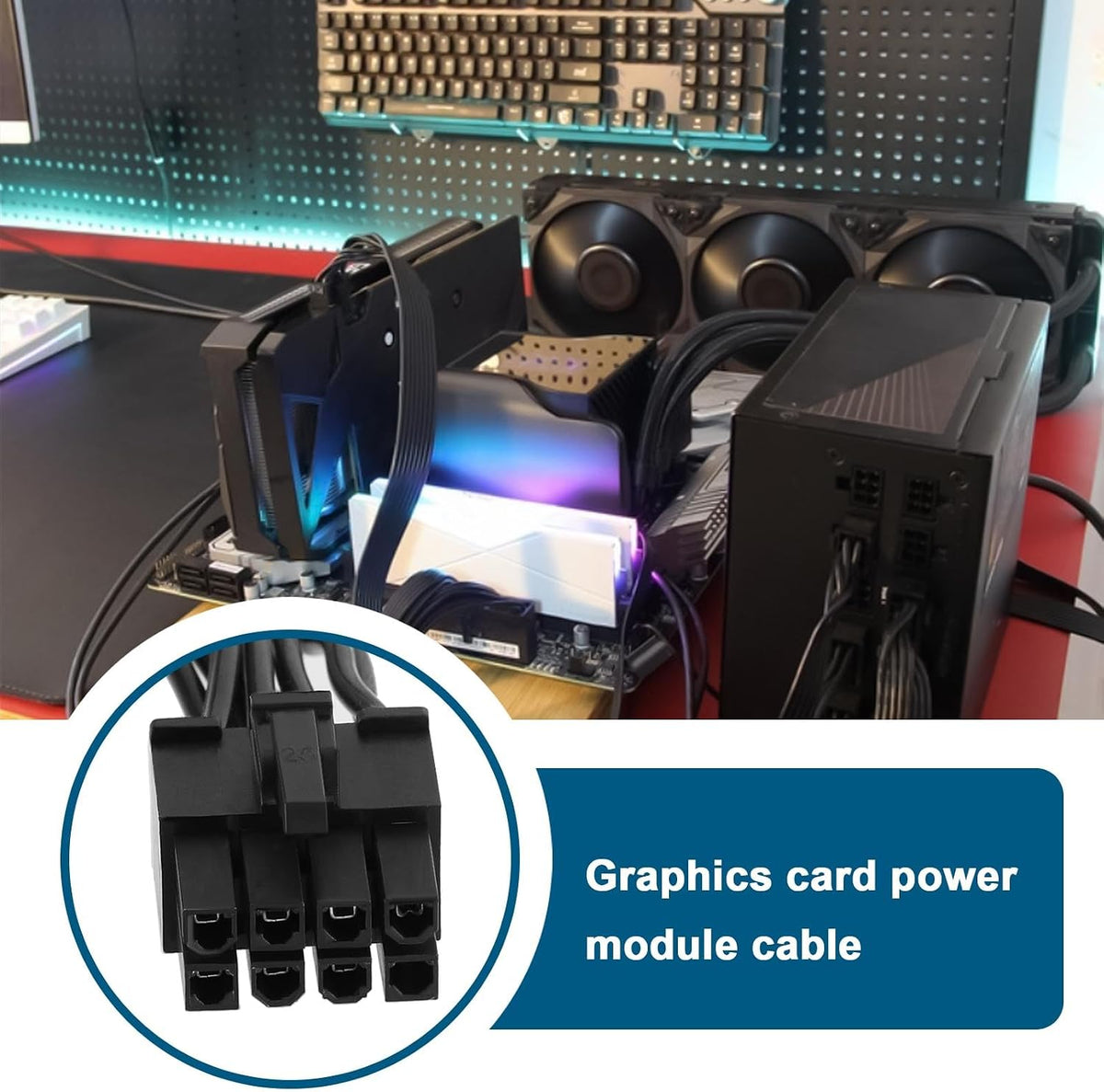 ECSiNG power adapter cable connectors closeup