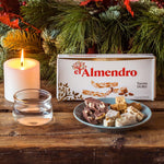 Sweet honey and toasted almond brittle bar for festive gifting