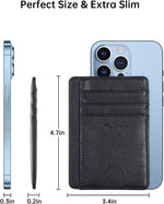 Teskyer card holder neatly organized with credit cards and driver license inserted.
