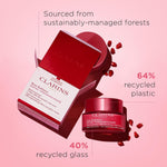 Clarins daily face moisturizer lifestyle application shot