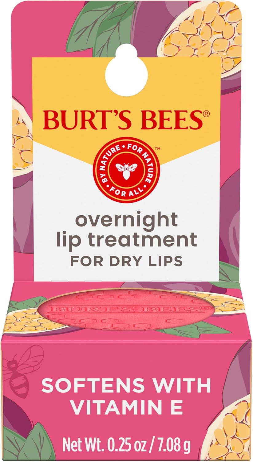 Burt's Bees Conditioning Honey Lip Scrub, Exfoliates & Conditions Dry Lips, with Honey Crystals, Use with Overnight Intense Treatment, Natural Origin Care, 0.25 oz. - Image 11