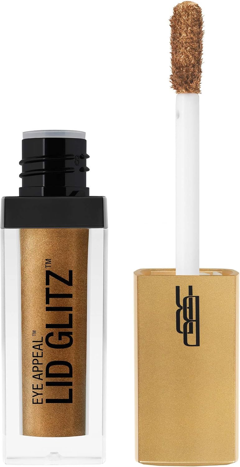Black Radiance liquid shimmer eyeshadow bottle showcasing celebrity shade