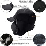 iEasey cold weather trooper hat with ear flaps up